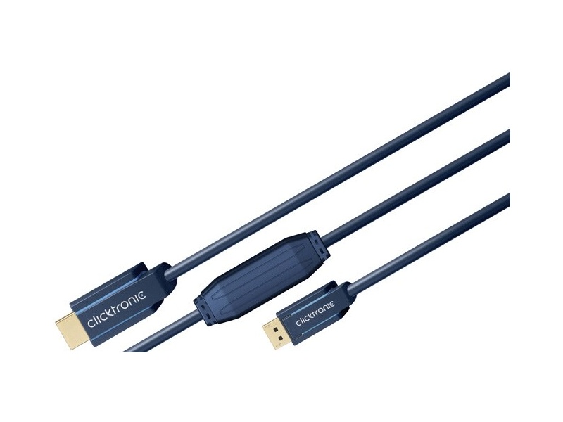 Kabel DisplayPort / HDMI 7,5m Clicktronic