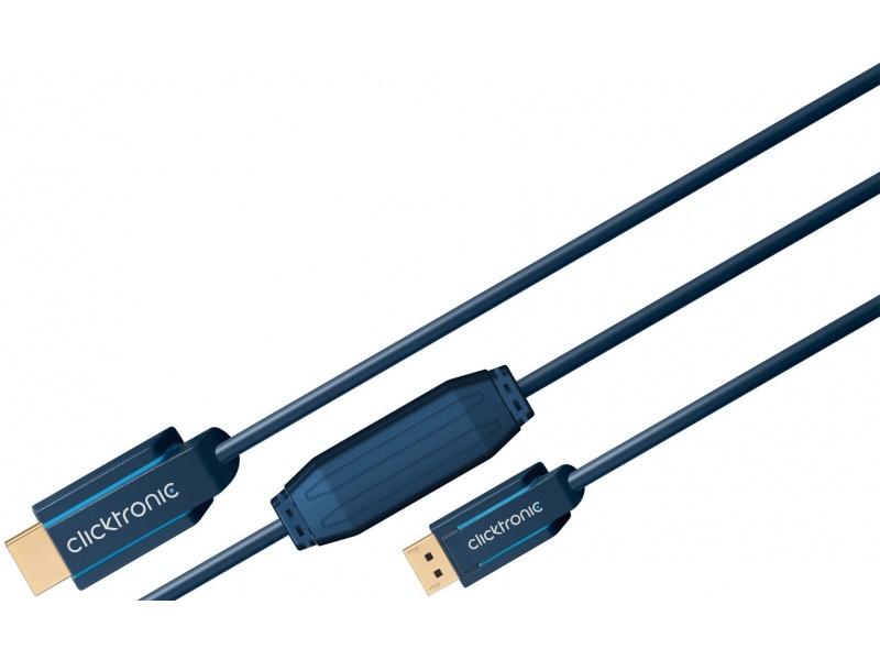 Kabel DisplayPort / HDMI 1m Clicktronic