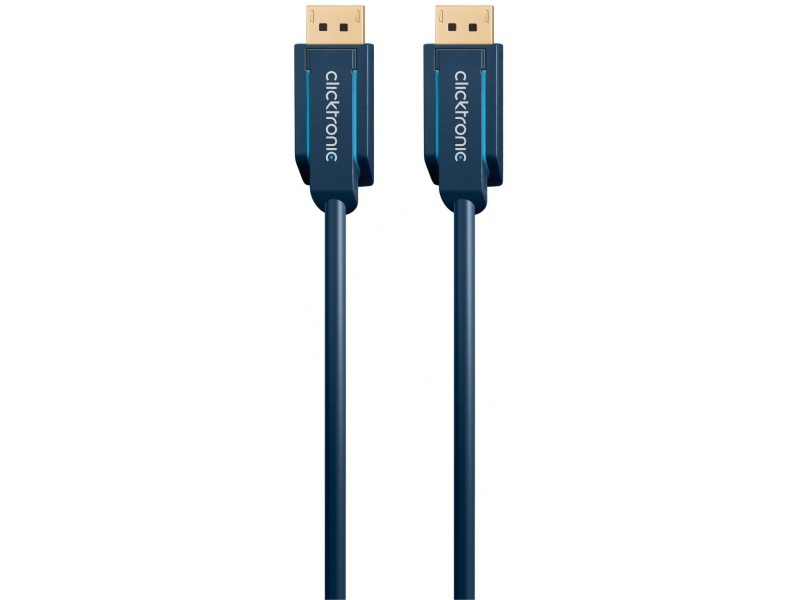 Kabel DisplayPort / DisplayPort 2m Clicktronic
