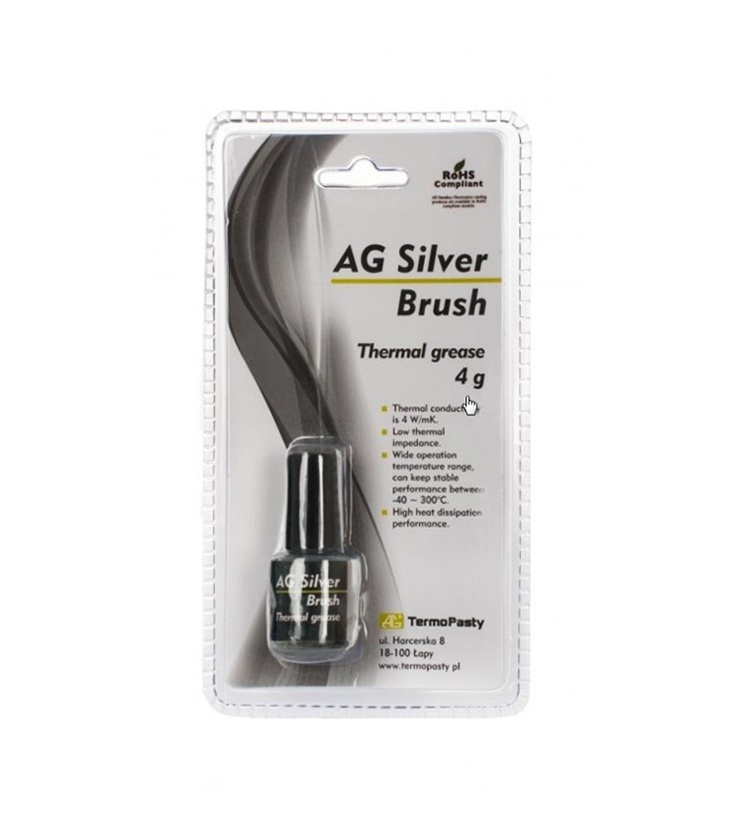 Pasta termoprzewodząca Silver Brush 4g AG