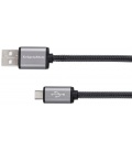 Kabel USB - micro USB OTG wtyk-wtyk 0.2m Kruger&amp,Matz