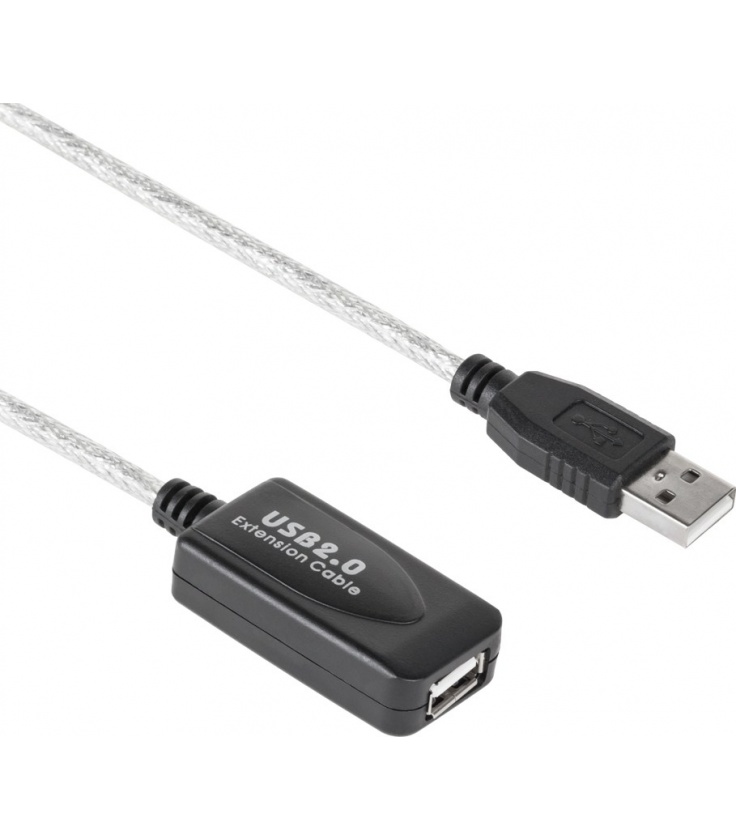 Kabel przedłużacz USB aktywny 5m