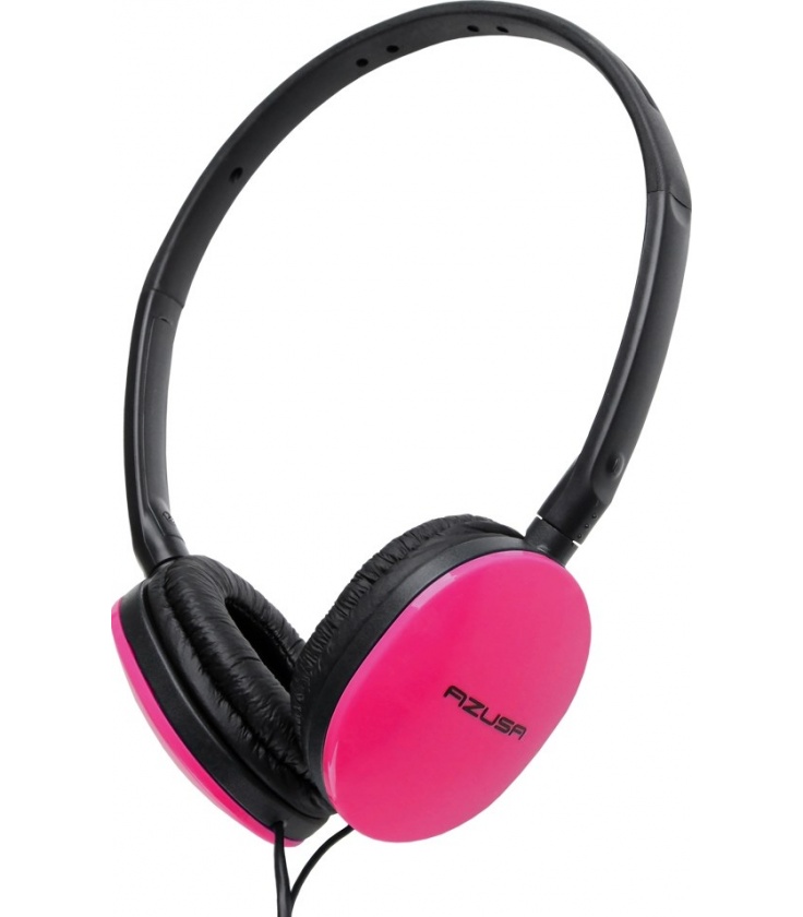Słuchawki nauszne Azusa SN-160 różowe  Jack 3,5