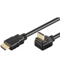 Kabel HDMI / HDMI 1m (kątowy wtyk 270°) Goobay