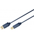 Kabel (do drukarki) USB 2.0 A / B 3m Clicktronic