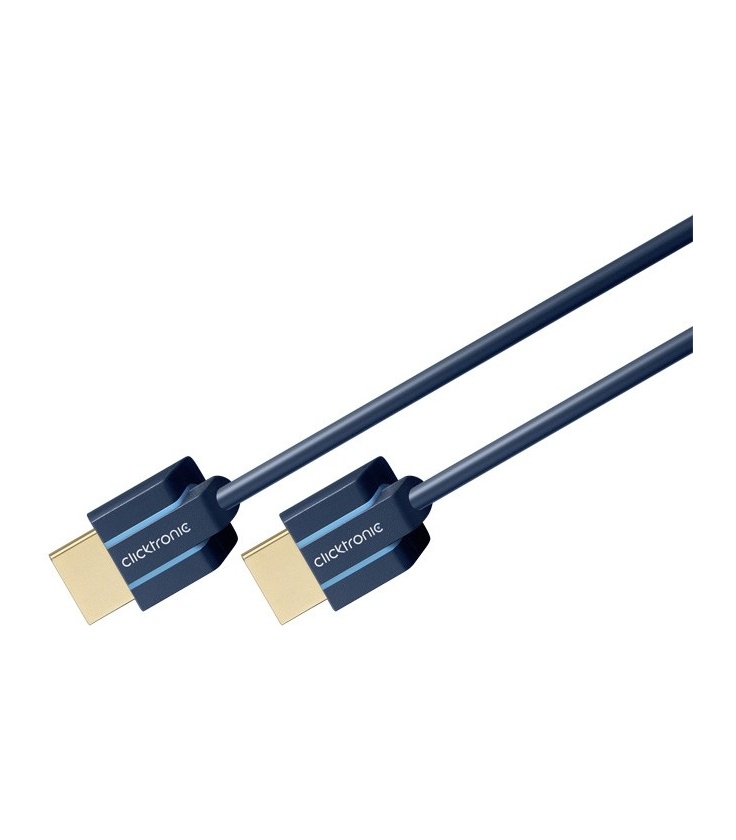 Kabel (slim) HDMI / HDMI 2m Clicktronic