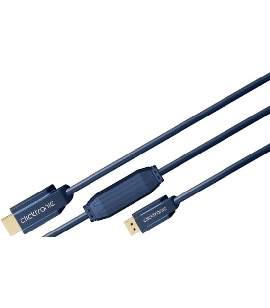 Kabel DisplayPort / HDMI 7,5m Clicktronic
