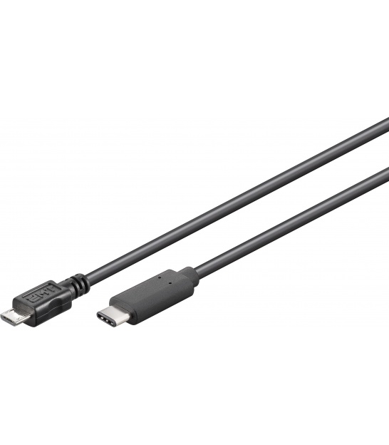 USB 2.0 HighSpeed Kabel 0,2 m,