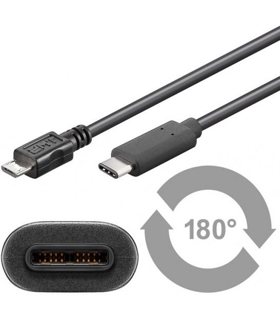 USB 2.0 HighSpeed Kabel 0,6 m,