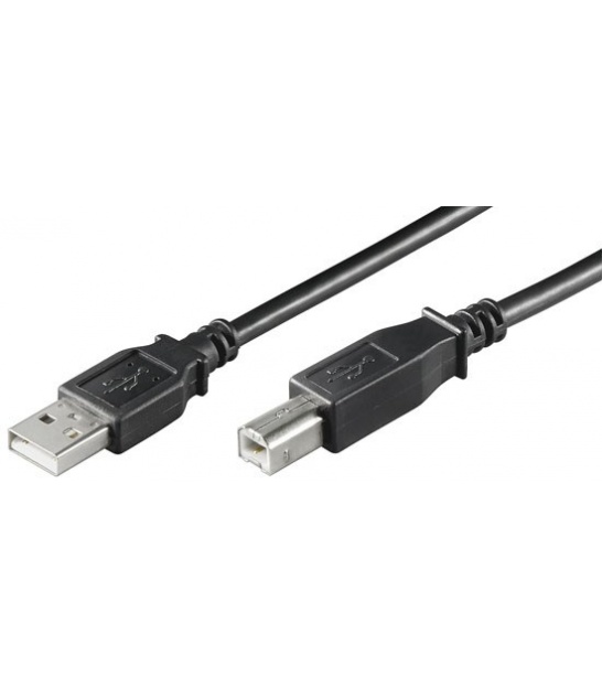 Kabel USB 2.0 Hi-Speed 5 m, Czarny