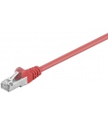 Kabel Patchcord CAT 5e F/UTP RJ45/RJ45 0,5m czerwony