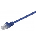 Kabel Patchcord Cat 5e U/UTP RJ45/RJ45 1m niebieski