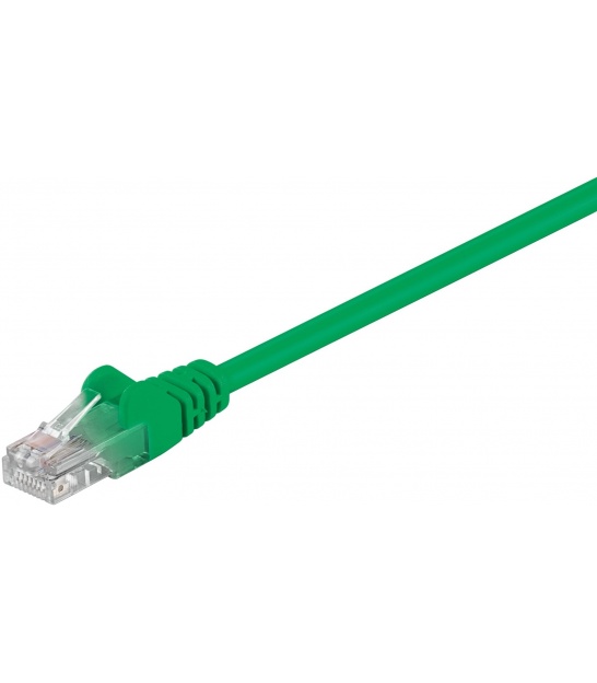 Kabel Patchcord CAT 5e U/UTP RJ45/RJ45 0,25m zielony