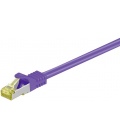 Kabel Patchcord CAT 7 S/FTP PIMF (z wtykami CAT 6a RJ45/RJ45) 3m fioletowy