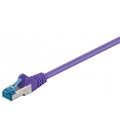 Kabel Patchcord CAT 6a S/FTP PIMF RJ45/RJ45 10m fioletowy