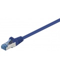 Kabel Patchcord CAT 6a S/FTP PIMF RJ45/RJ45 5m niebieski