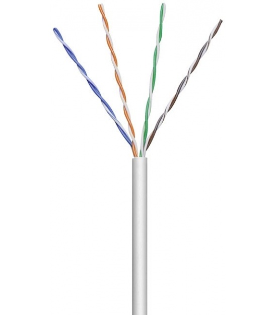 Kabel instalacyjny (linka) CAT 6 U/UTP CCA 305m szary