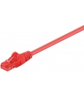 Kabel Patchcord CAT 6 U/UTP RJ45/RJ45 0.25m czerwony