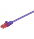 Kabel Patchcord CAT 6 U/UTP RJ45/RJ45 0.50m fioletowy