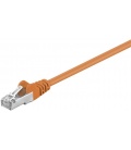Kabel Patchcord Cat 5e F/UTP RJ45/RJ45 1.5m pomarańczowy
