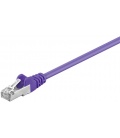 Kabel Patchcord CAT 5e SF/UTP RJ45/RJ45 1,5m fioletowy