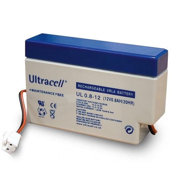 Akumulator ołowiowy 12 V, 0,8 Ah (UL0.8-12)