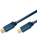 Kabel antenowy IEC wtyk / IEC gniazdo 1m Clicktronic