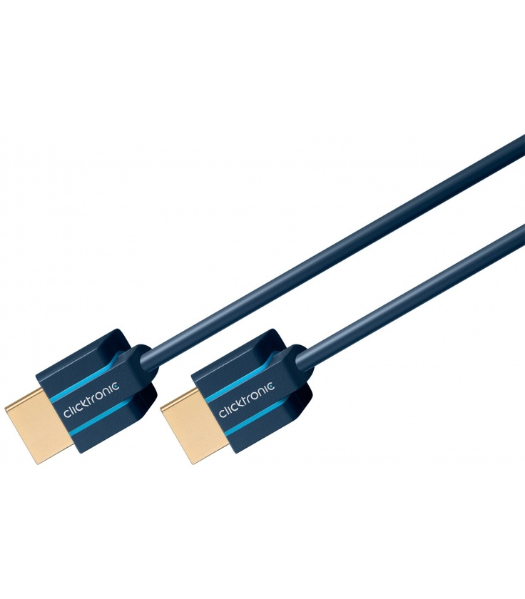 Kabel (slim) HDMI / HDMI 0,5m Clicktronic