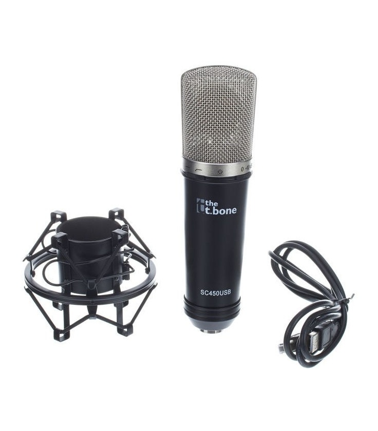 Studyjny mikrofon pojemnościowy the t.bone SC 450 USB