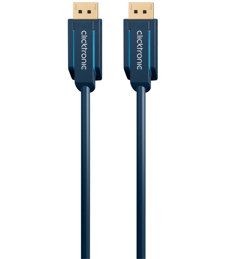 Kabel DisplayPort / DisplayPort 1m Clicktronic