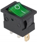 Przełącznik podświetlany MK1011 12V zielony