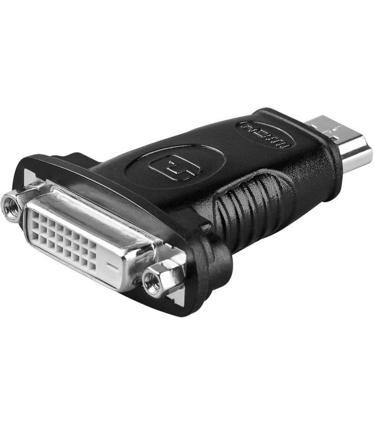 Adapter HDMI/DVI-D, nikiel