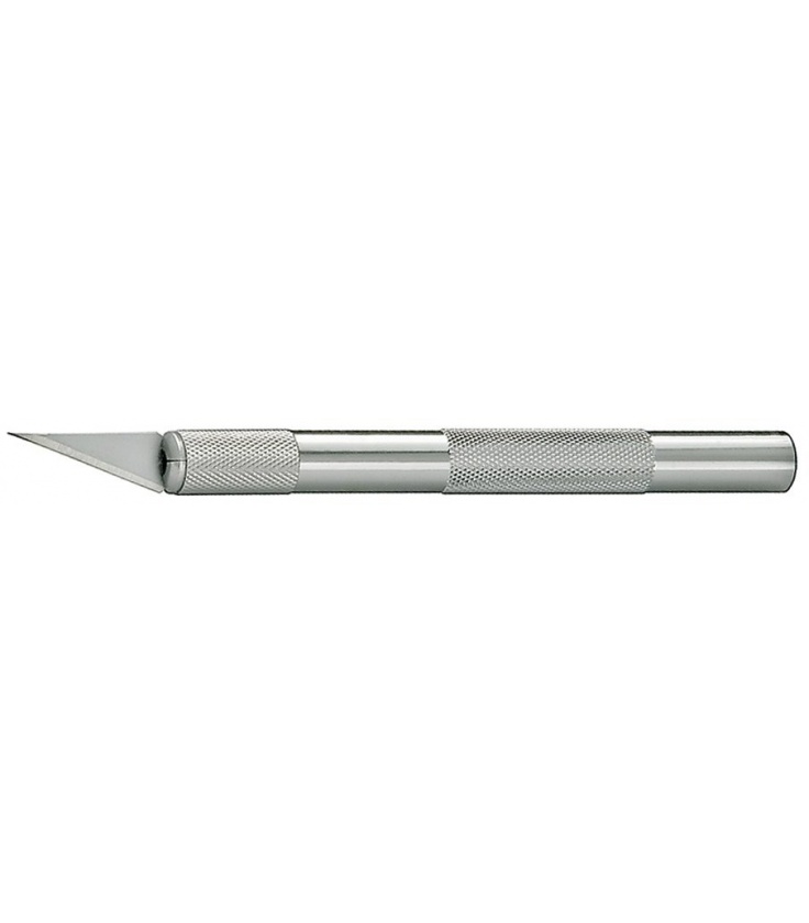 Metalowy skalpel z zmiennym ostrzem - precyzyjny nóż