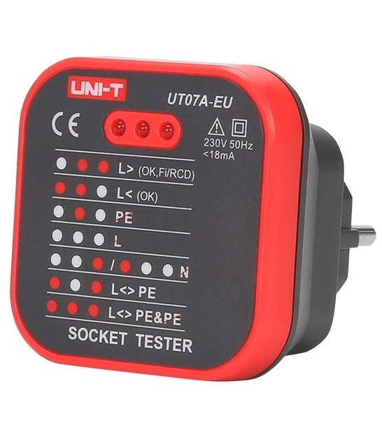 Wskaźnik sieci 230 V AC Uni-T UT07A-EU