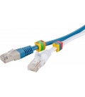 Oznaczniki kablowe na klipsie „litery A–C”, na kable o grubości do6 mm
