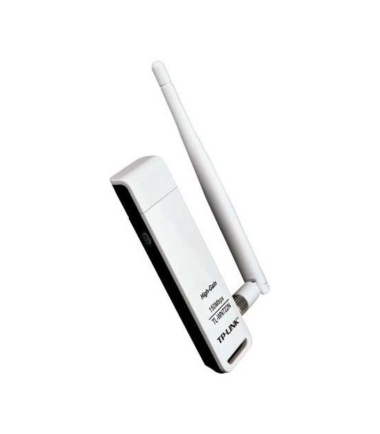 TP-LINK TL-WN722N Karta Wi-Fi USB + antena 4dBi, b/g/n, 150Mb/s