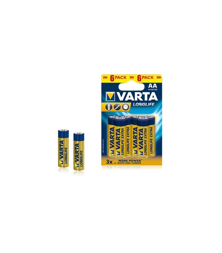 Bateria alkaliczna VARTA LR06 LONGLIFE 6szt./bl.