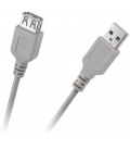 Kabel USB typu A wtyk-gniazdo 3m