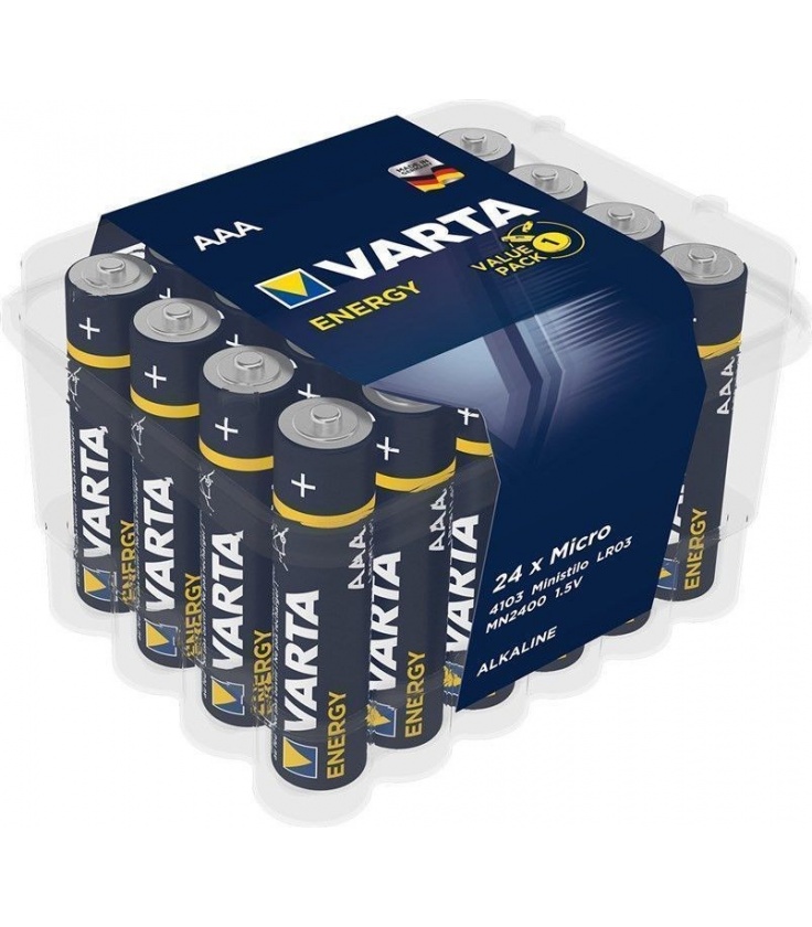 Baterie Varta Energy LR3/AAA 1,5V 24szt