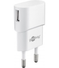 Ładowarka USB (5W) biała Goobay
