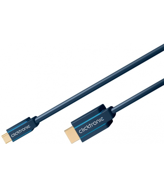 Kabel USB-C - HDMI 3m Clicktronic