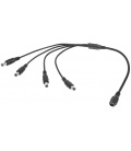 Kabel 1 x Gn.DC 2,1/5,5-4x wtyk DC 2,1/5,5 LX3321