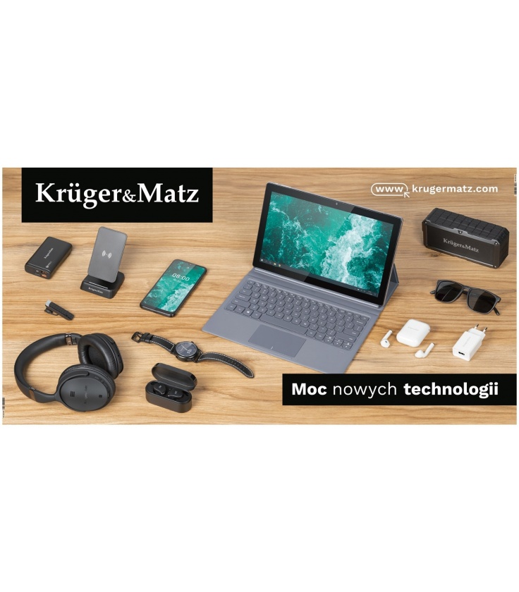 Baner Kruger&Matz - Moc nowych technologii (200 x 100 cm)