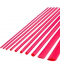 Rurka termokurczliwa 5,0 mm-1 m czerwona Cabletech