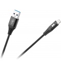 Kabel USB - Lightning REBEL 100 cm czarny