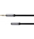 Kabel wtyk jack - gniazdo  jack 3.5  stereo 1.8m Kruger&Matz