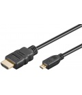 Kabel HDMI micro / HDMI 2.0 Ethernet 1m Goobay
