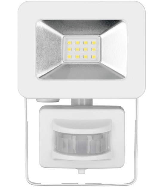 Reflektor zewnętrzny LED, 10 W, z czujnikiem ruchu