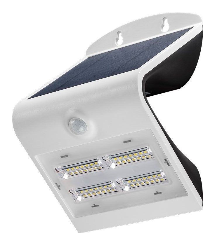 Solarny kinkiet LED z czujnikiem ruchu, 3,2 W