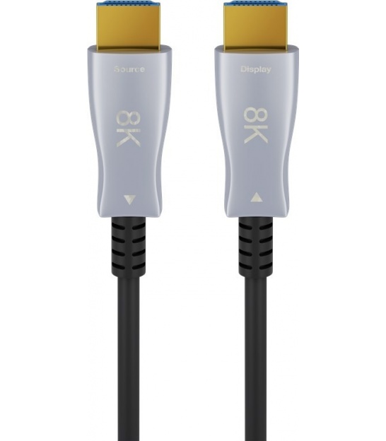 Kabel (światłowodowy) HDMI / HDMI 20m Goobay 2.1 8K